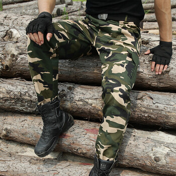 裤特种兵裤子多口袋战术裤耐磨大码作战裤耐磨军迷服饰 新武警战术裤