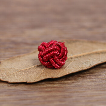 集祥阁线圈菠萝结纽扣吊坠手链饰品材料中国结线材diy手工配件红绳