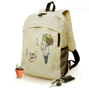 我的·领域 夏目友人帐动漫书包 书包 动漫 周边 猫咪老师 双肩包 还