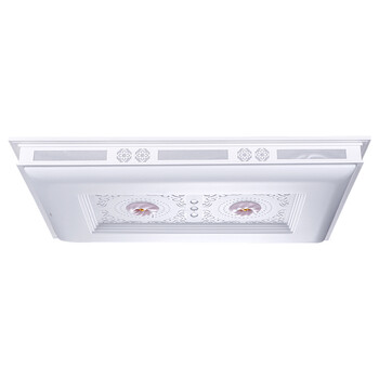 VNC LED欧式现代简约卧室灯具 led吸顶灯艺术长方形餐厅客厅灯XD998 72W 长方形