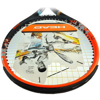 海德（HEAD）网球拍Radical Elite全碳素纤维 磨砂灰橙 穿好线 含网球手胶避震