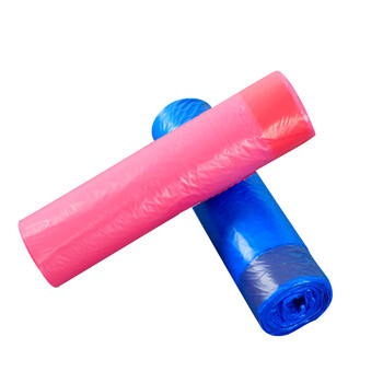 京惠思创抽绳垃圾袋彩色50*60cm*75只0.9丝大号加厚手提式自动收口家用 京惠思创抽绳垃圾袋彩色50*60cm*75只0.9丝大号加厚手提式自动收口家用