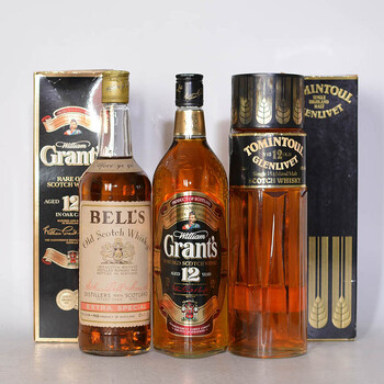 3瓶 8,90年代 苏格兰威士忌06拍卖已结束1981年 bells戴安娜查尔斯