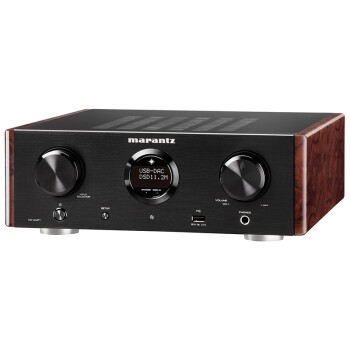 马兰士（MARANTZ）HD-AMP1 音响 带数字解码的HiFi合并式立体声功放 黑色