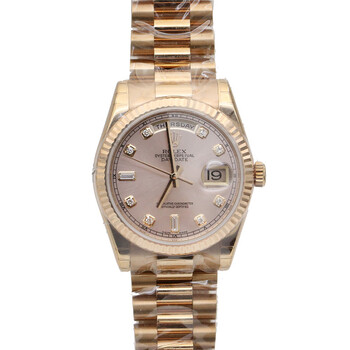 9新]劳力士 星期日历型系列 118398br牛眼盘镶钻腕表拍卖已结束06