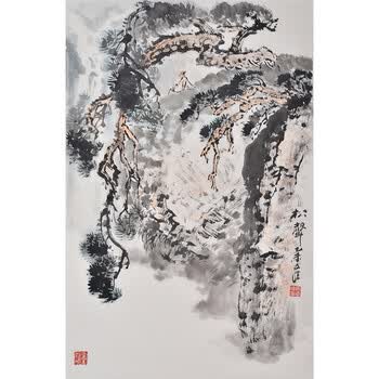 张立佳先生《松声》 河北省美术家协会会员06拍卖已结束张艳玲