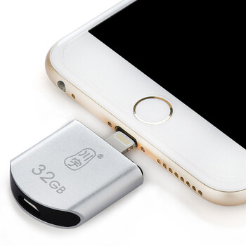 川宇苹果手机u盘32gmfi认证iphone5/6s/7p电脑两用ipad扩容器优mini