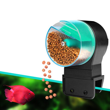 吉印鱼缸定时自动喂食器 鱼缸水族箱定时喂鱼器自动投食器投料机