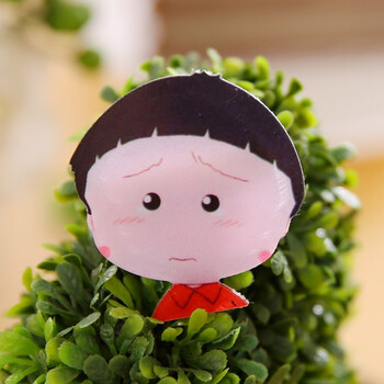 可爱徽章 别针胸针 胸牌 xz03-090皱眉小丸子