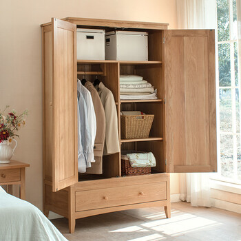 白橡木衣柜