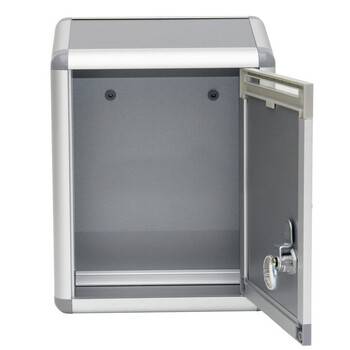 金隆兴 意见箱留言箱桌放式投诉箱壁挂意见箱 铝合金意见箱员工需求箱捐款箱投票箱可定制挂墙意见箱 F01 金隆兴 意见箱留言箱桌放式投诉箱壁挂意见箱 铝合金意见箱员工需求箱捐款箱投票箱可定制挂墙意见箱 F01