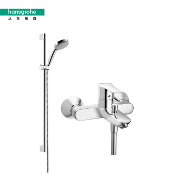 汉斯格雅（Hansgrohe）  柯洛玛100节水型淋浴龙头花洒套装