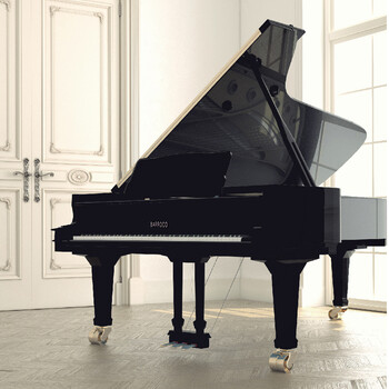 巴罗克/barroco钢琴 gp-168实木三角钢琴专业演奏 黑色