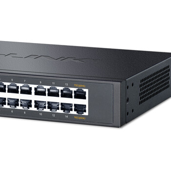 普联（TP-LINK） 16口全千兆交换机 非网管T系列 企业级交换器 监控网络网线分线器 分流器 TL-SG1016DT