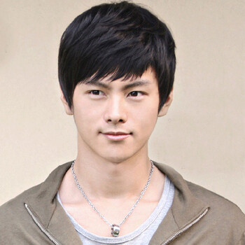 艾丝菲假发 真发假发男短发 韩版潮男生帅气发型 青中年清爽男士假发