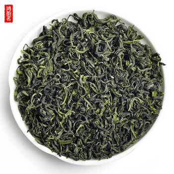 鸿韵铭 茶叶 日照绿茶 雪青绿茶浓香型500克铁罐装