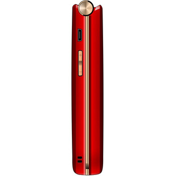 康佳（Konka) X6 移动/联通2G老人手机 红色