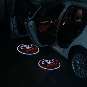 卡罗拉锐志汉兰达专用迎宾灯镭射投射灯车门灯 07-15款丰田卡罗拉 (两