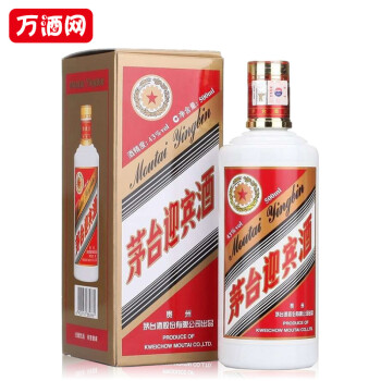 MOUTAI 茅台 迎宾酒 43度 酱香型白酒 500ml*6瓶