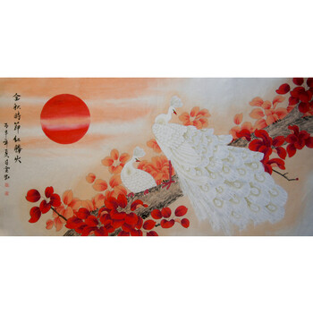 《金秋时节红胜火》06拍卖已结束中国画画家协会理事吴冠宇竹子四条