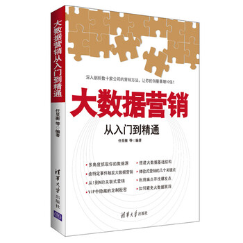 《新书预售正版 大数据营销从入门到精通 市场