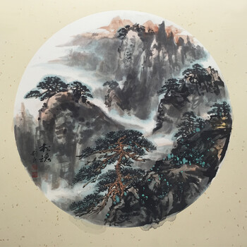 《松魂》06拍卖已结束冼艳萍 《天健行》06拍卖已结束王景全