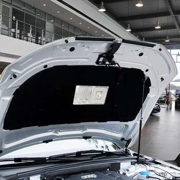 奥迪a4l a6l c6c7b8隔音棉 发动引擎机盖内衬隔热棉 隔热板 改装配件