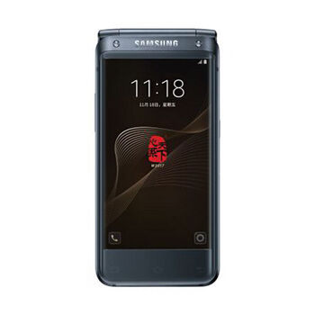 三星w2017 4g翻盖智能手机 黑色 电信4g(4gb ram 64gb rom)标准版