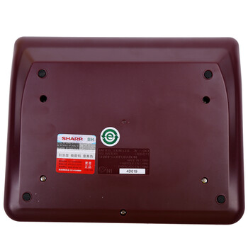 夏普（SHARP）EL-2135 商务办公 计算器  红色