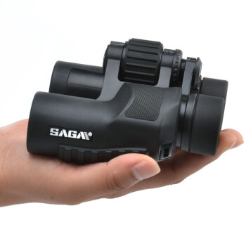 萨伽（SAGA）望远镜新穿越高倍高清成人儿童旅游演唱会拍照微光夜视非红外找马蜂蜜蜂 10X32黑色
