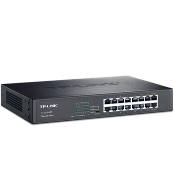 普联（TP-LINK） 16口全千兆交换机 非网管T系列 企业级交换器 监控网络网线分线器 分流器 TL-SG1016DT