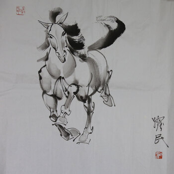 当代杰出水墨画家田跃民艺术作品专场