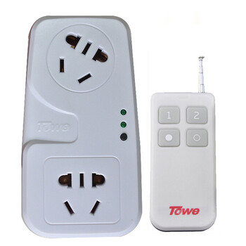 同为(towe)ws102/pro 遥控插座 遥控开关/无线穿墙大功率电源插排板
