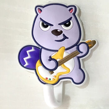 【贝瓦旗舰店】贝瓦无痕挂钩可重复使用可爱创意吸盘粘钩厨房浴室门