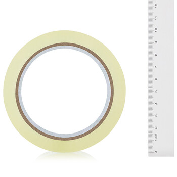 得力(deli)高品质透明封箱胶带/打包胶带 45mm*100m*50um 6卷/筒 办公用品 33008