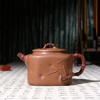 青段 【石瓢】拍卖已结束06周建芳 工艺美术员 清水泥 【莲子壶】