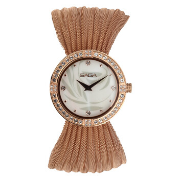 香港设计廊 saga 世家 精钢腕表 石英手表 女表