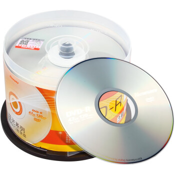 纽曼（Newsmy）DVD-R 炫光系列 16速4.7G 空白光盘 空白光盘/光碟/刻录盘 桶装50片