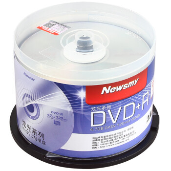 纽曼（Newsmy）炫光系列DVD+R  16速4.7G  空白光盘/光碟/刻录盘  办公光盘 桶装50片