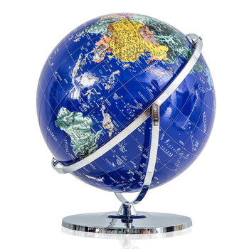 宝石地球仪