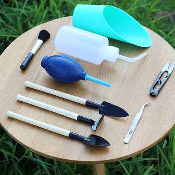 【小鲜肉】多肉植物种植工具全套 小镊子剪刀起苗器铲土器浇水壶气球