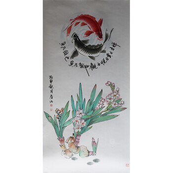 秦绍明的《春醉江南系列之十二》06拍卖已结束河南省美术家协会会