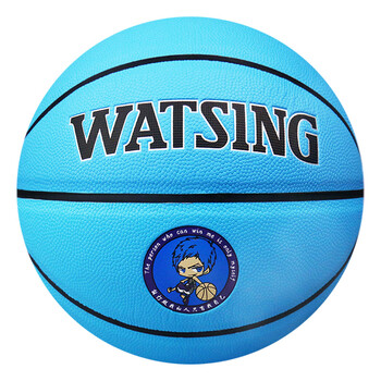 witess青少年篮球5/6/7号水泥地花式篮球小学生幼儿园专用 5号 蓝色