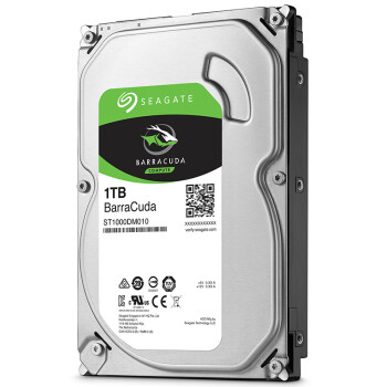 SEAGATE 希捷 酷鱼系列 1TB 7200转64M SATA3 台式机机械硬盘(ST1000DM010)