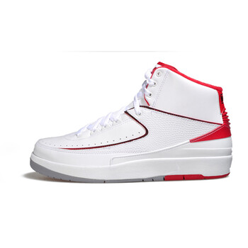 耐克air jordan 2 aj2元年配色白红骚紫 385475-102 553 385475-102