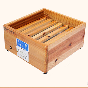 御目 小烤火炉 实木迷你取暖器暖足宝学生宿舍办公室家用节能按摩暖脚