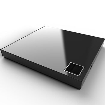 华硕6倍速 USB2.0 外置蓝光 光驱刻录机 黑色(兼容苹果系统/SBW-06D2X-U)