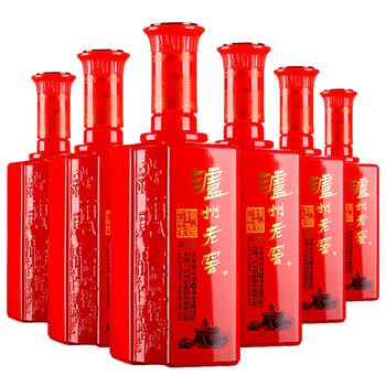 泸州老窖六年陈头曲柔雅38度500ml*6 整箱装