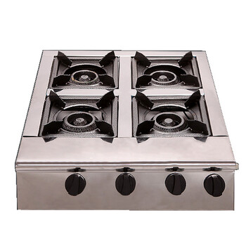 四头燃气灶
