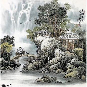 于文学《瑶池蟠桃》拍卖已结束06201实力派画家杨光《年年有余》